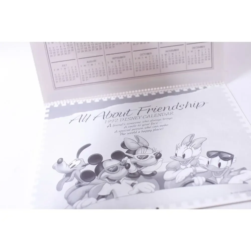 All About Friendship, 1992, Calendar, Disney, Prints, Plates, ~ 250407-WH 173